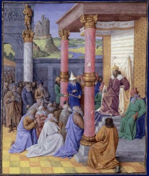 Mittelalterliche Darstellung von Kyros II.